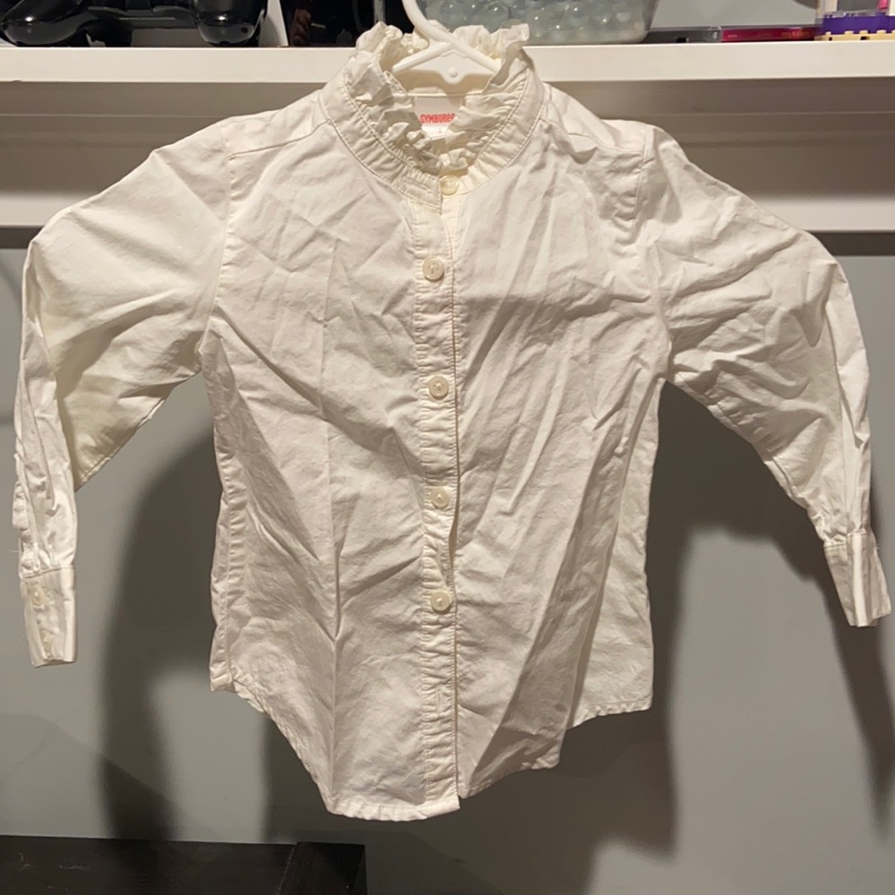 Gymboree cream shirt